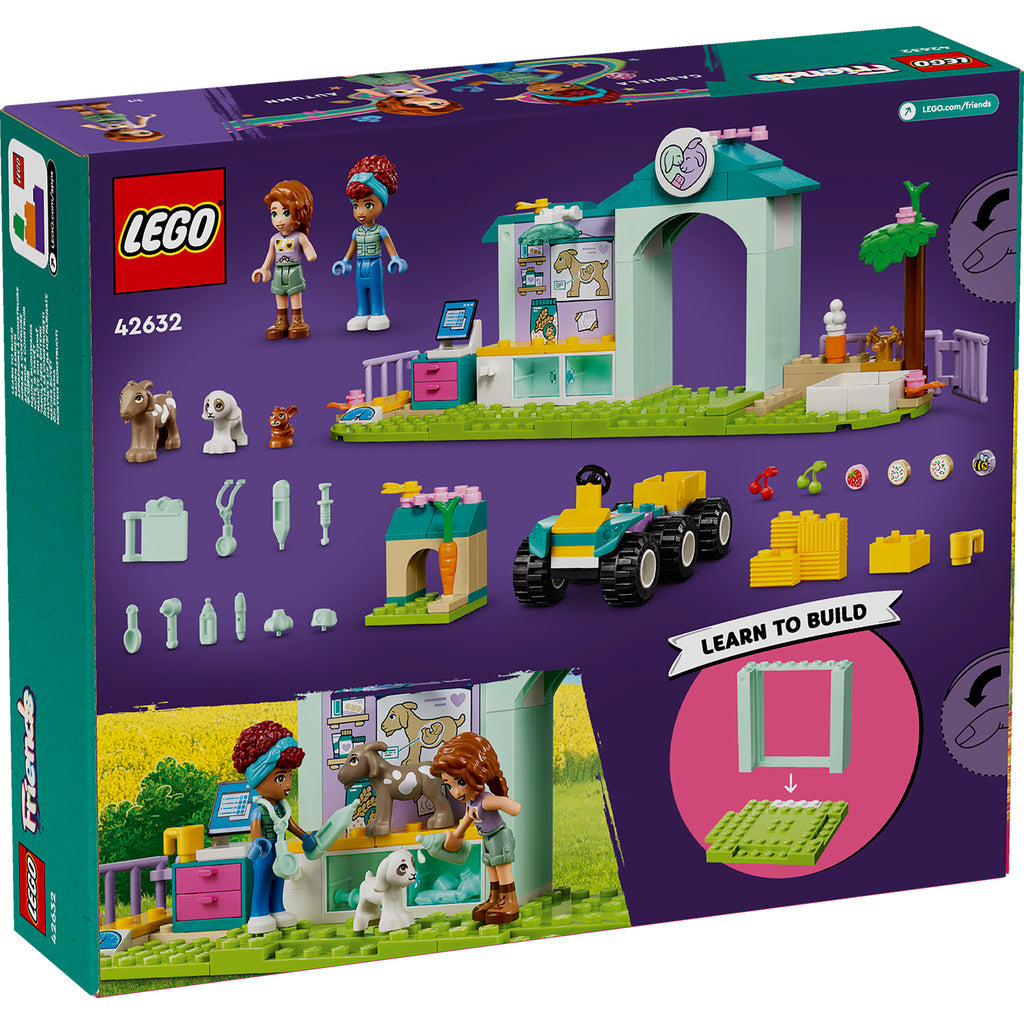 LEGO® Friends™ Farm Animal Vet Clinic (42632) - Bộ Đồ Chơi Phòng Khám Thú Y Trang Trại - LEGO 42632 LEGO - LEGO Construction 