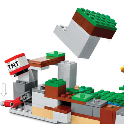 LEGO® Minecraft® The Rabbit Ranch - Đồ chơi lắp ráp Trang trại Thỏ - LEGO 21181 LEGO - ảnh 1 - LEGO Minecraft