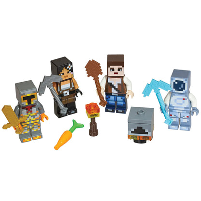 LEGO® Minecraft® Skin Pack 2 Bộ 4 Nhân Vật Minifigure Chính Hãng LEGO 853610 - Hình ảnh chi tiết 2