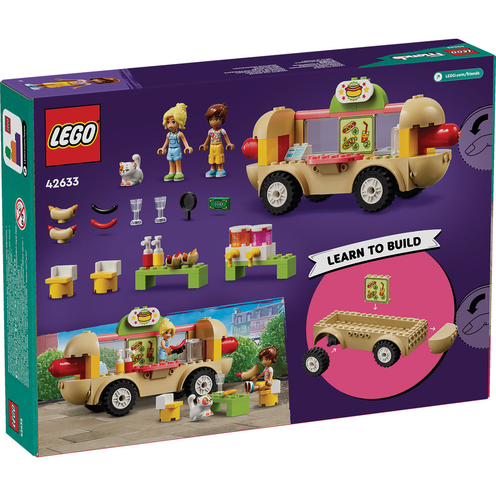 LEGO® Friends™ Hot Dog Food Truck - Đồ chơi lắp ráp Xe Bán Xúc Xích LEGO 42633 LEGO - Lego