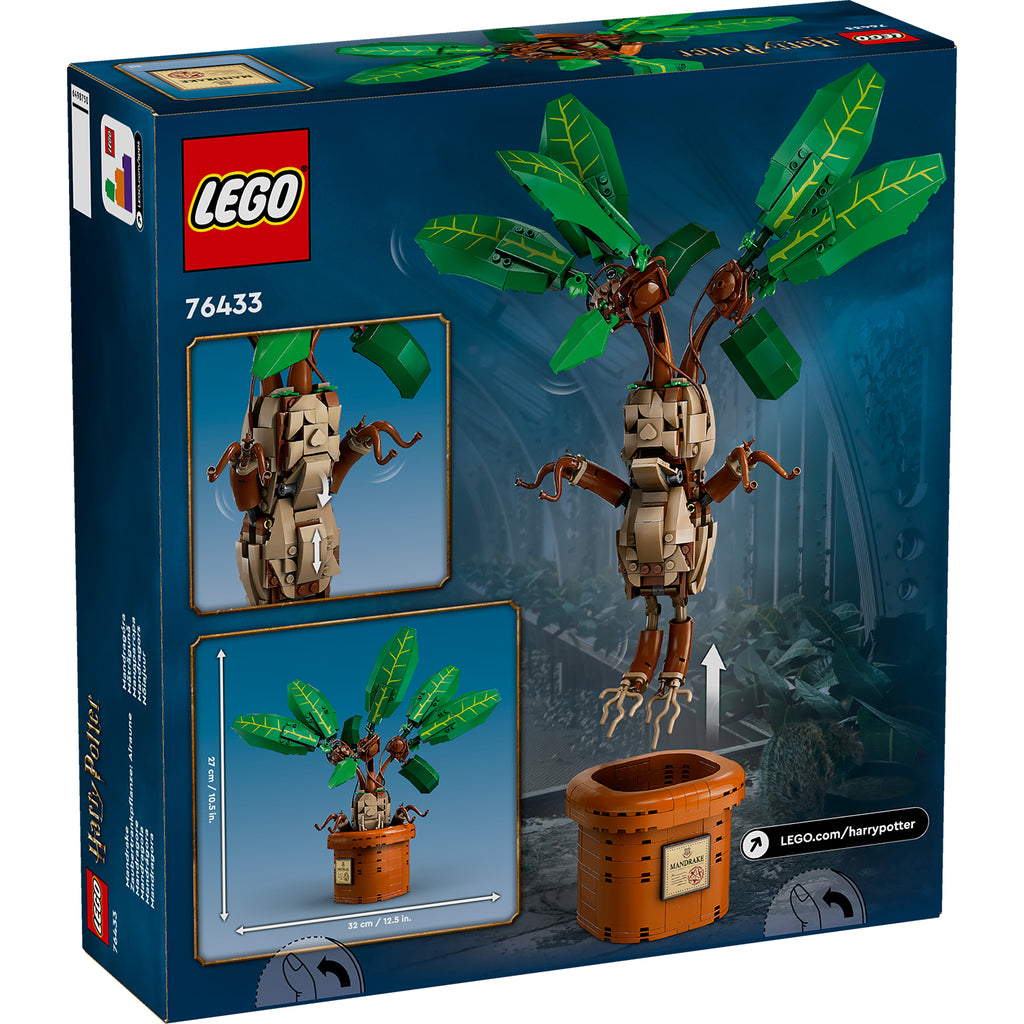 LEGO® Harry Potter™ Mandrake - Mô hình Cây Nhân Sâm LEGO 76433