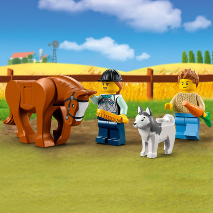 LEGO® City Horse Transporter - Đồ chơi lắp ráp Xe vận chuyển ngựa 60327 LEGO - ảnh 4 - Building Set