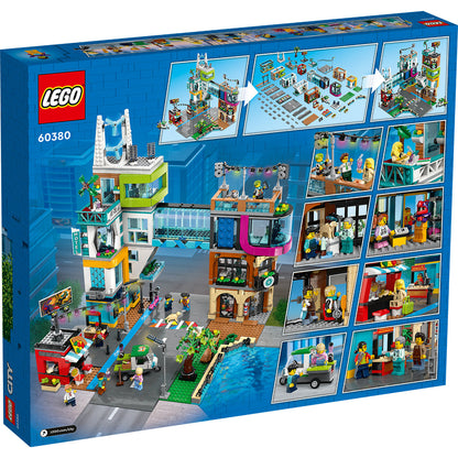 LEGO® City Downtown - Bộ Đồ Chơi Lắp Ráp Thành Phố Hiện Đại - LEGO 60380 LEGO - Lego