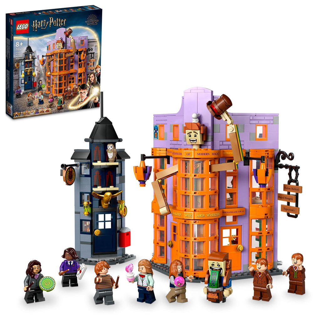 LEGO® Harry Potter™ Diagon Alley™: Weasleys’ Wizard Wheezes™ - Đồ chơi lắp ráp Hẻm Xéo Tiệm Giỡn Nhà Weasley LEGO 76422 LEGO 