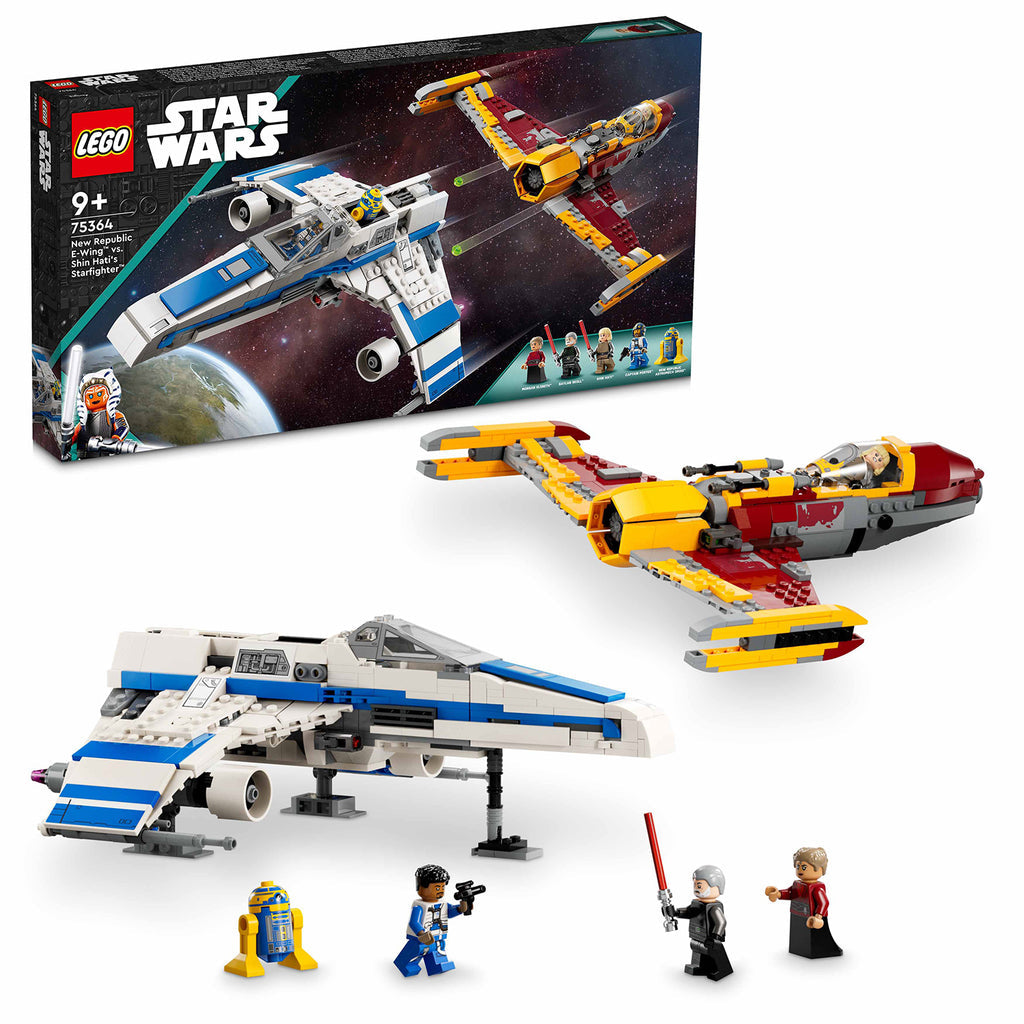 LEGO® Star Wars™ New Republic E-Wing™ vs. Shin Hati’s Starfighter™ Bộ Lắp Ráp Phi Thuyền LEGO 75364 LEGO - ảnh 1 - Lego