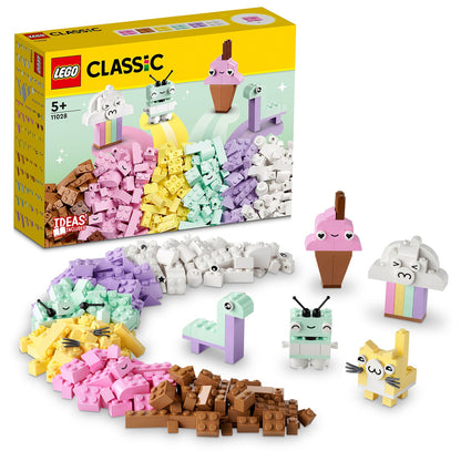 LEGO® Classic Creative Pastel Fun - Bộ Đồ Chơi Lắp Ráp Sáng Tạo Màu Pastel (11028) LEGO - ảnh 2 - Lego
