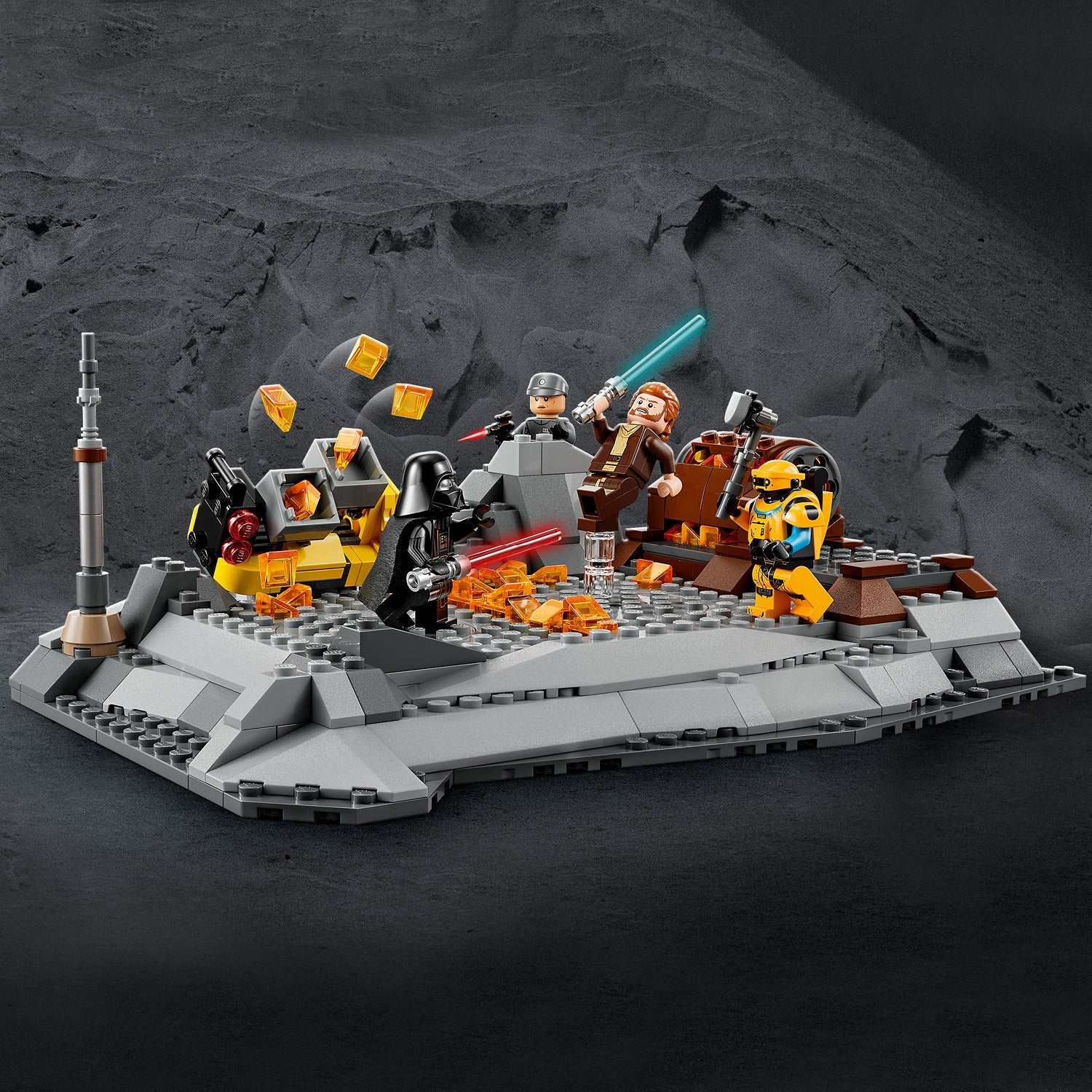 LEGO® Star Wars™ Obi-Wan Kenobi™ vs. Darth Vader™ - Bộ Lắp Ráp Trận Chiến Kinh Điển - LEGO 75334 LEGO - ảnh 4 - LEGO Sets