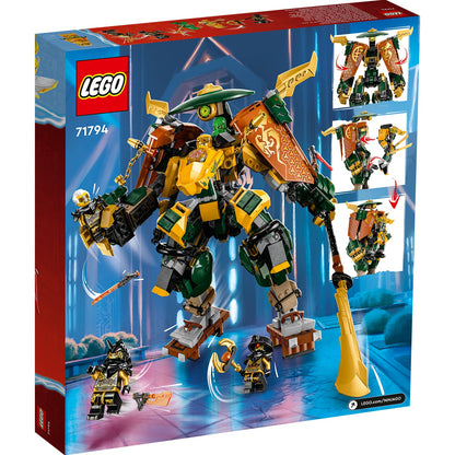 LEGO® NINJAGO® Lloyd and Arin’s Ninja Team Mechs - Bộ Đồ Chơi Lắp Ráp Robot Đội Ninja - LEGO 71794 LEGO - ảnh 4 - LEGO Buildi