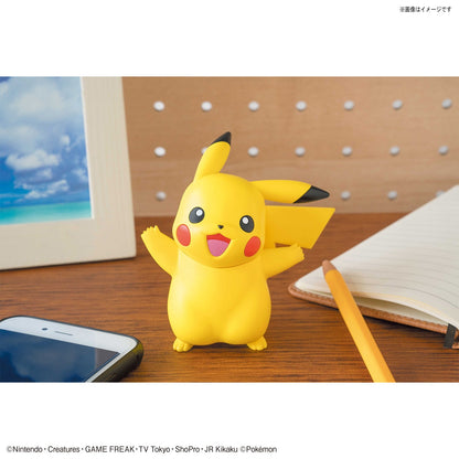 Plamo Collection Quick!! 01 Pikachu - Mô hình lắp ráp Pokemon - Bandai Model Kit
