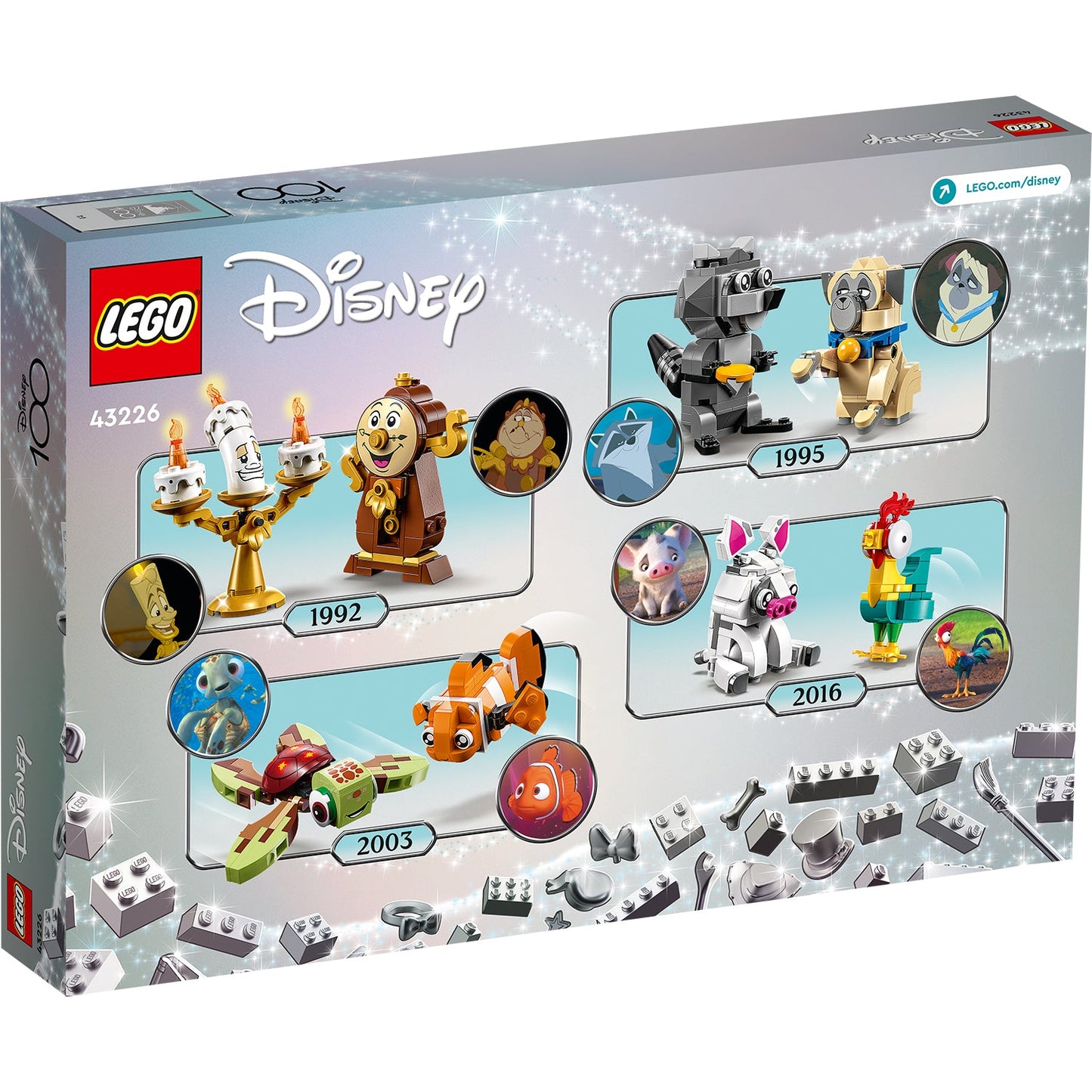 LEGO® Disney™ Disney Duos - Bộ Đồ Chơi Lắp Ráp Những Cặp Đôi Disney Biểu Tượng - LEGO 43226 LEGO - ảnh 7 - LEGO Sets
