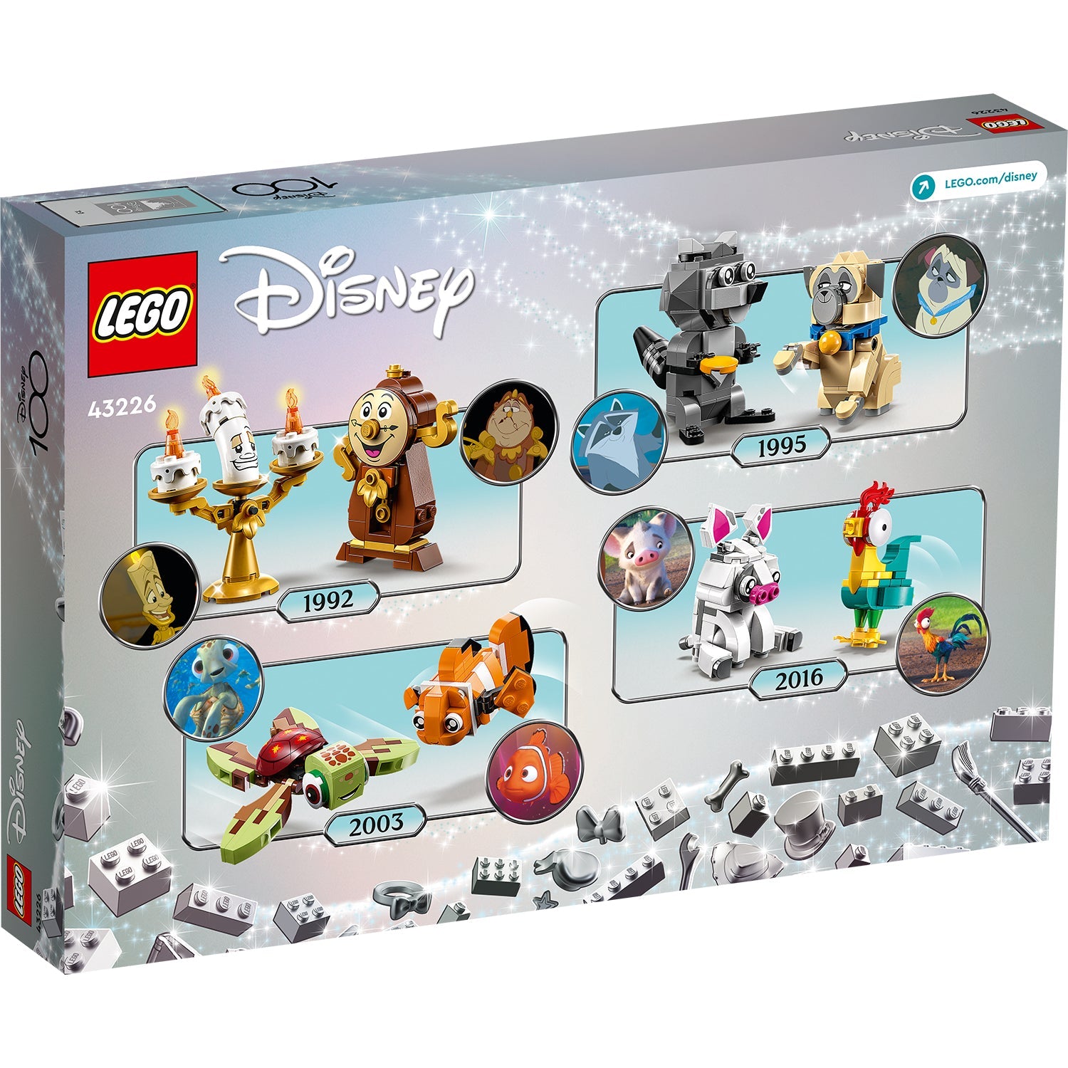 LEGO® Disney™ Disney Duos - Bộ Đồ Chơi Lắp Ráp Những Cặp Đôi Disney Biểu Tượng - LEGO 43226 LEGO - ảnh 7 - LEGO Sets