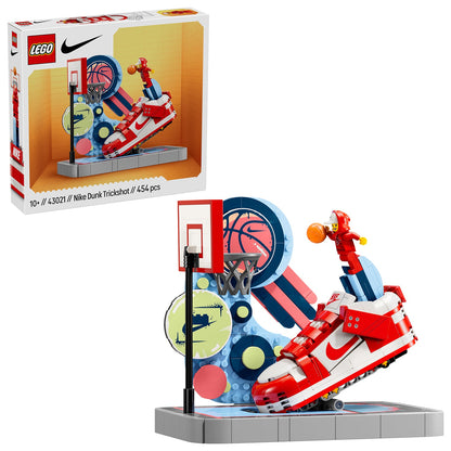 LEGO® Nike Dunk Trickshot - Bộ Lắp Ráp Giày Nike Dunk & Sân Bóng Rổ - LEGO 43021