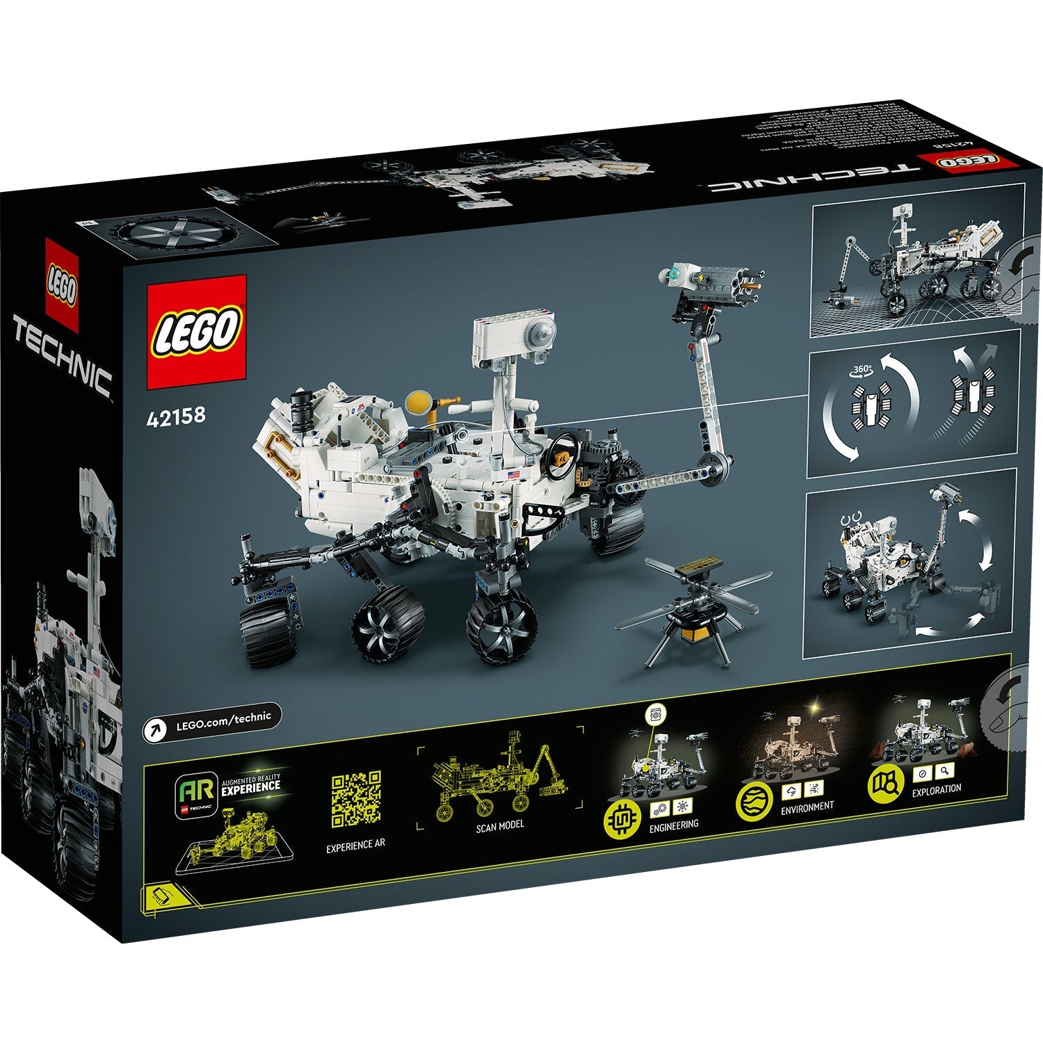 LEGO® Technic™ NASA Mars Rover Perseverance - Mô hình Xe tự hành Sao Hỏa - Đồ chơi lắp ráp 42158 LEGO - ảnh 3 - LEGO Technic