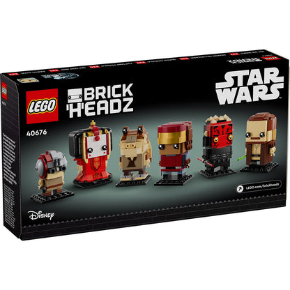 LEGO® BrickHeadz™ The Phantom Menace™ - Bộ Sưu Tập Mô Hình Nhân Vật Star Wars LEGO 40676 - Hình ảnh bổ sung 7