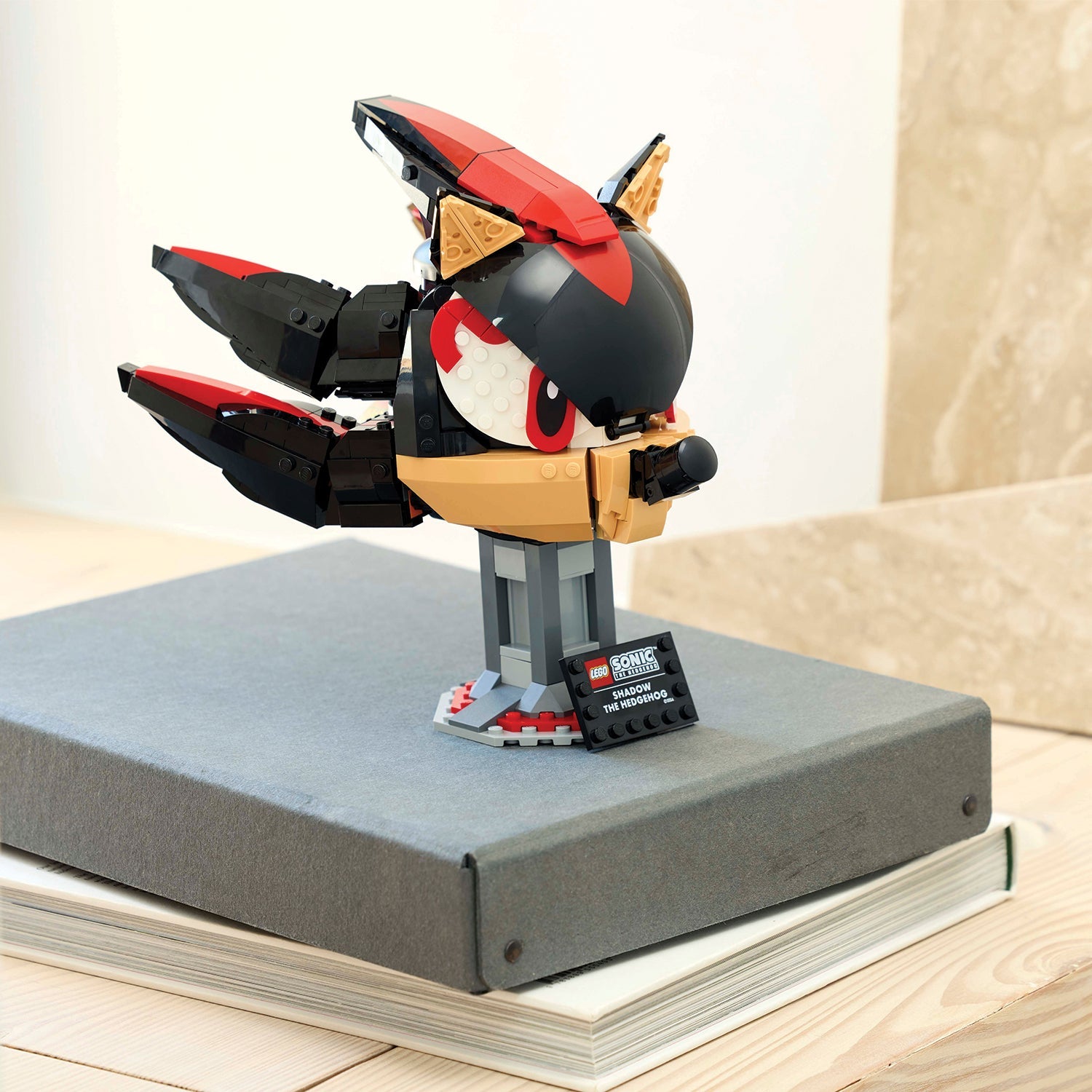 LEGO® Sonic the Hedgehog™ Shadow the Hedgehog - Mô Hình Lắp Ráp Trưng Bày Người Lớn LEGO 77000 LEGO - ảnh 1 - Lego