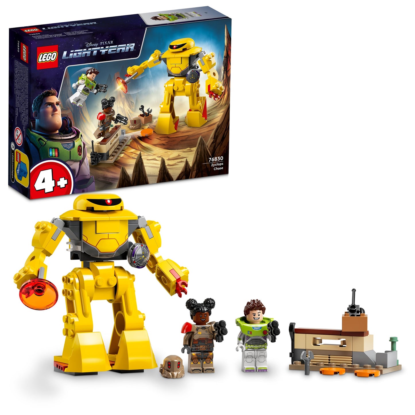 LEGO® Disney™ & Pixar's Lightyear Zyclops Chase Đồ Chơi Lắp Ráp Robot Mech 76830 LEGO - ảnh 3 - LEGO Sets