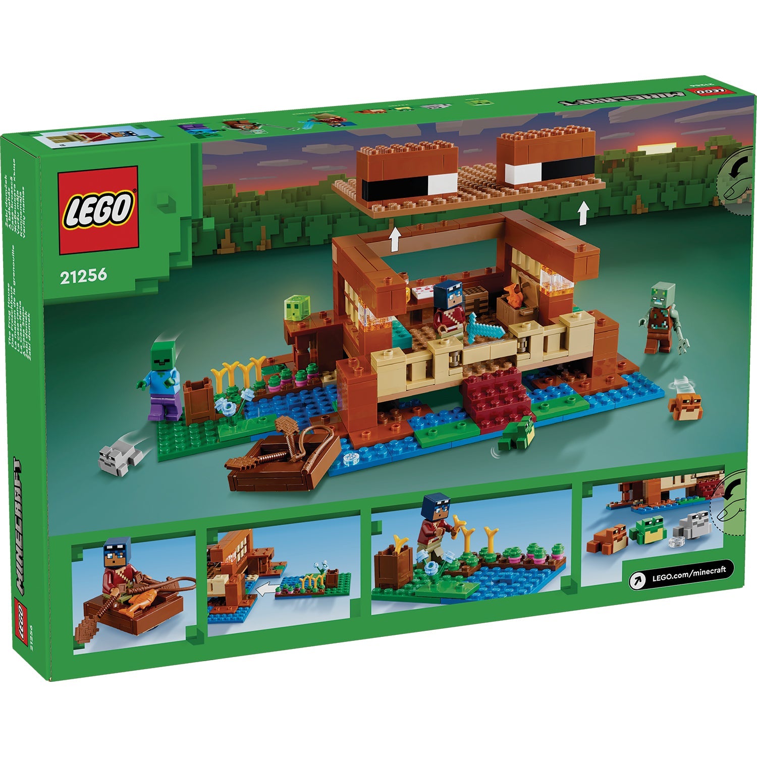 LEGO® Minecraft® The Frog House - Đồ Chơi Lắp Ráp Ngôi Nhà Ếch - LEGO 21256 LEGO - ảnh 2 - Lego