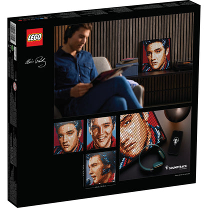 LEGO® Art Elvis Presley “The King” - Tranh Lắp Ráp Nghệ Thuật - LEGO 31204