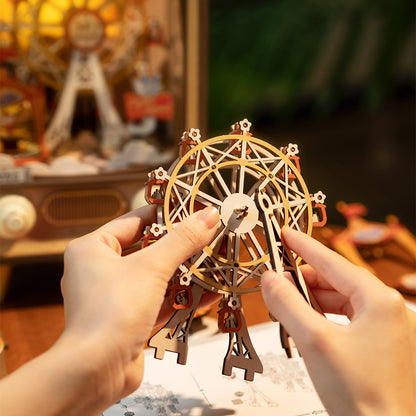 Rolife Sunset Carnival AMT01 - Mô hình hộp nhạc gỗ 3D lắp ráp - Rolife