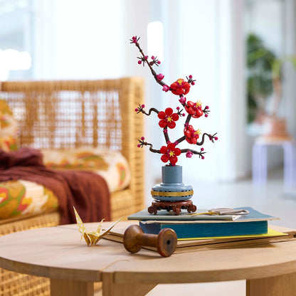 LEGO® ICONS™ Plum Blossom - Bộ Lắp Ráp Hoa Mai Trang Trí - LEGO 10369 LEGO - ảnh 3 - Lego