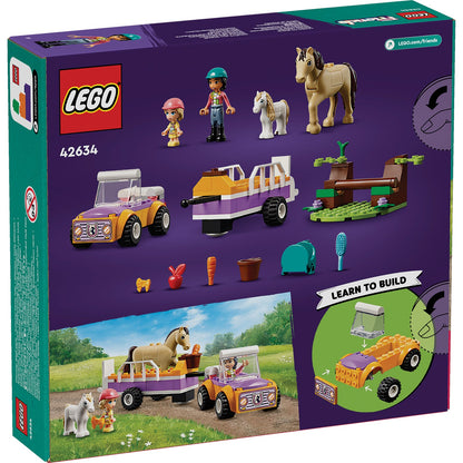 LEGO® Friends™ Horse and Pony Trailer - Bộ Đồ Chơi Xe Kéo Ngựa và Pony - LEGO 42634 LEGO - ảnh 2 - Lego