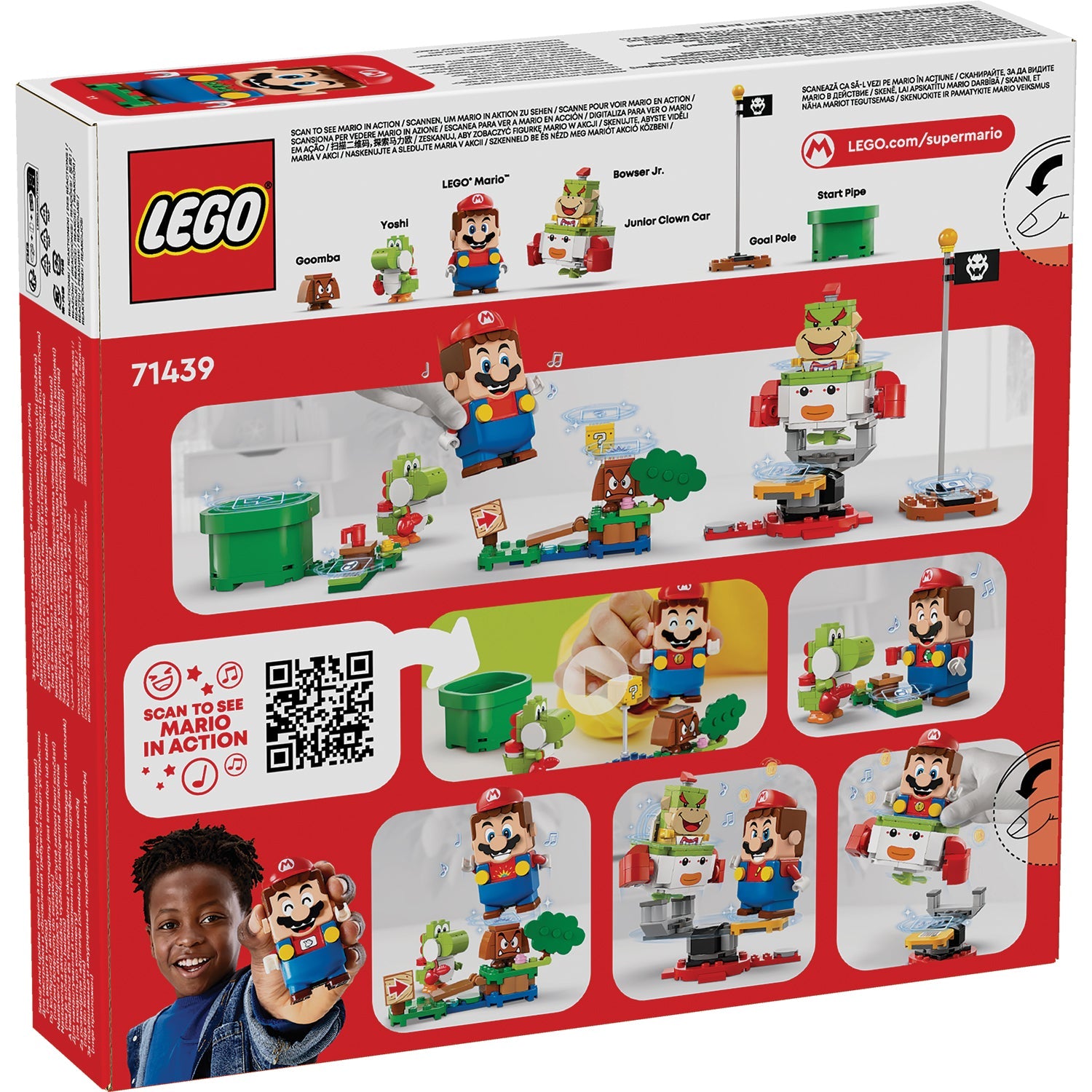 LEGO® Super Mario™ Adventures with Interactive LEGO® Mario™ - Bộ Đồ Chơi Lắp Ráp Tương Tác LEGO 71439 LEGO - ảnh 7 - Building