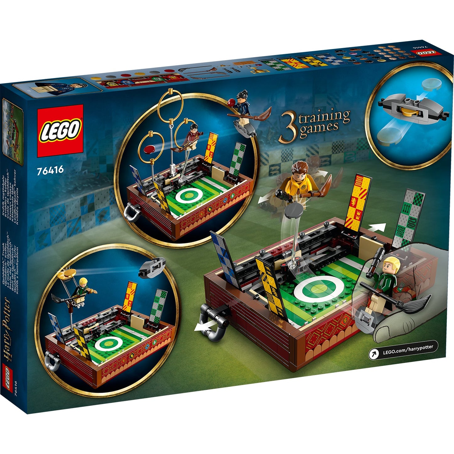 LEGO® Harry Potter™ Quidditch™ Trunk - Đồ chơi lắp ráp Vali Quidditch Phép thuật - LEGO 76416 LEGO - ảnh 4 - LEGO Harry Potte
