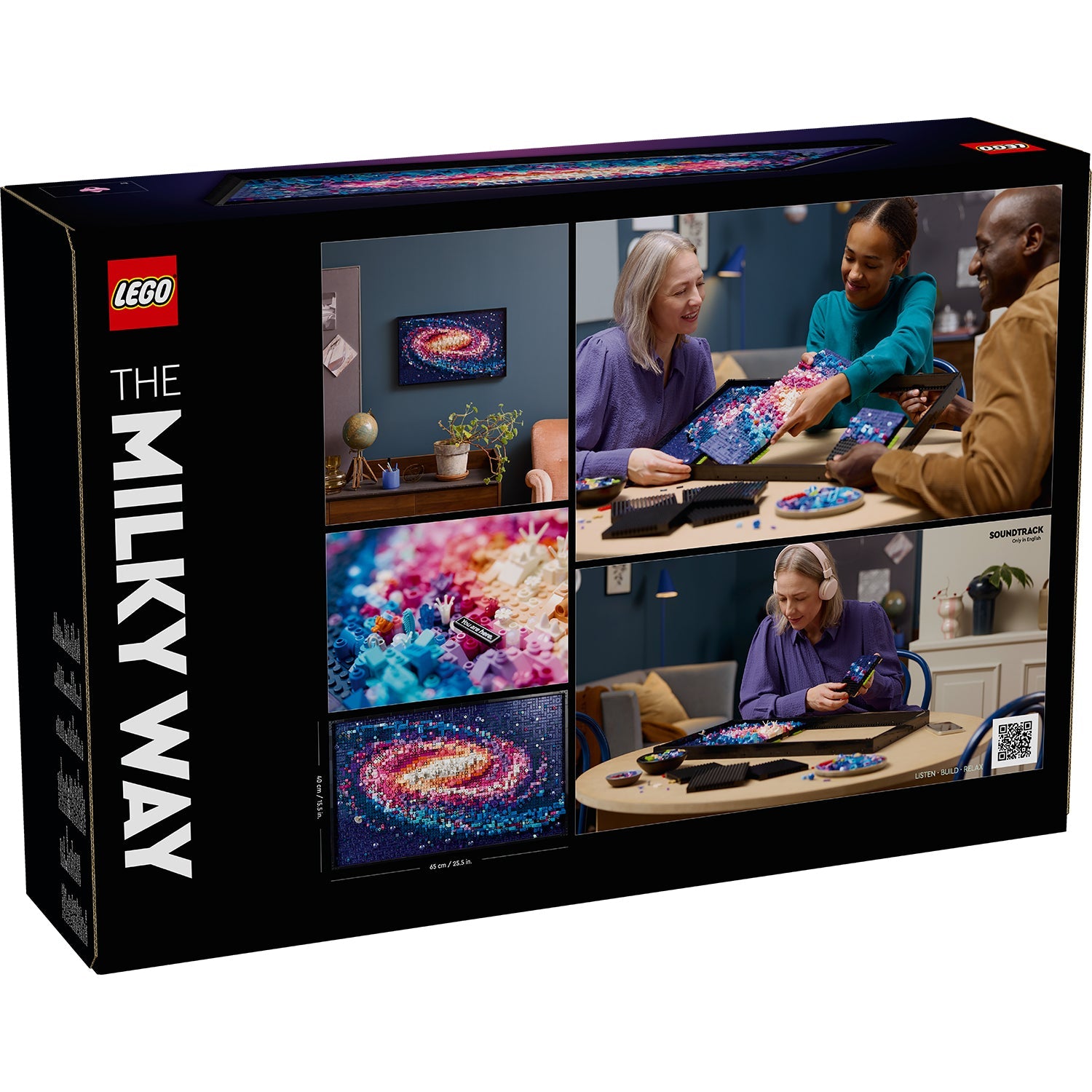 LEGO® Art The Milky Way Galaxy - Tranh Lắp Ráp 3D Thiên Hà Ngân Hà - LEGO 31212 LEGO - ảnh 2 - Building Sets
