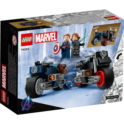 LEGO® Marvel Black Widow & Captain America Motorcycles - Đồ Chơi Lắp Ráp Mô Tô Siêu Anh Hùng 76260 - LEGO Marvel LEGO - ảnh 2