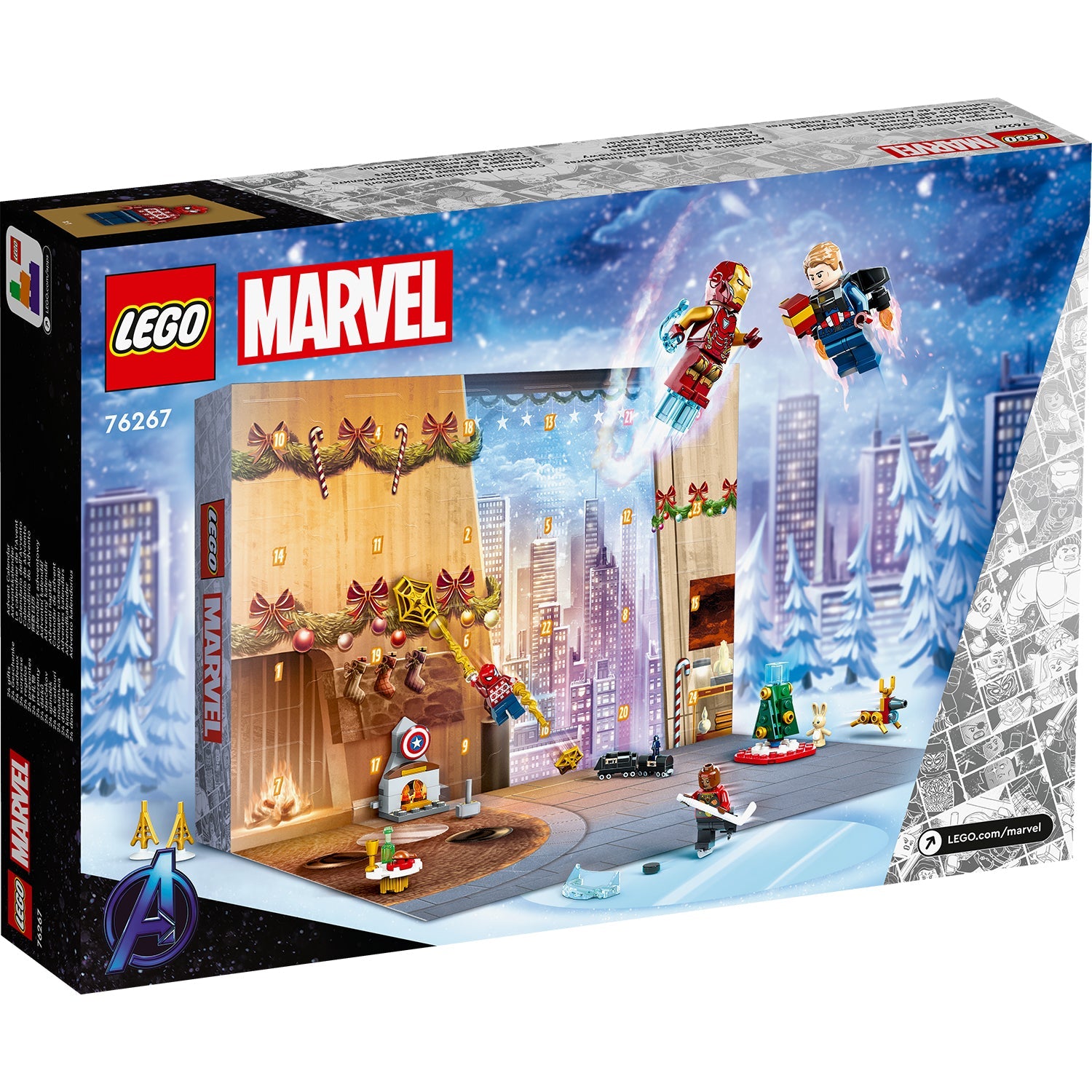 LEGO® Marvel Advent Calendar - Bộ Lịch Mùa Vọng Siêu Anh Hùng Avengers - LEGO 76267 LEGO - ảnh 4 - LEGO Sets