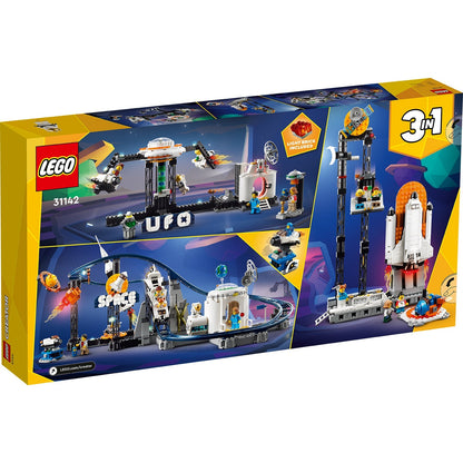 LEGO® Creator 3-in-1 Space Roller Coaster - Đồ Chơi Lắp Ráp Tàu Lượn Không Gian 3 Trong 1 (31142) LEGO - ảnh 2 - LEGO