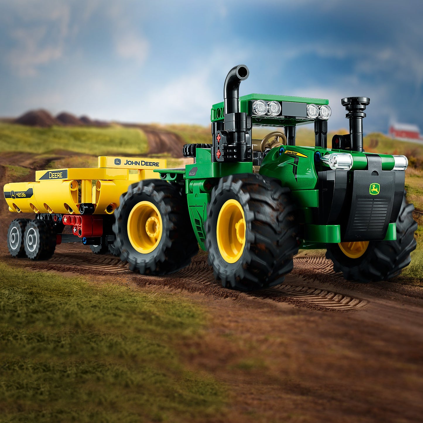 LEGO® Technic™ John Deere 9620R 4WD Tractor - Mô Hình Máy Kéo Nông Nghiệp LEGO 42136 LEGO - ảnh 3 - LEGO Technic