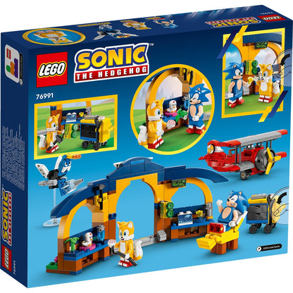 LEGO® Sonic the Hedgehog™ Tails Workshop and Tornado Plane - Đồ Chơi Lắp Ráp Xưởng Của Tails Và Máy Bay Tornado - LEGO 76991 