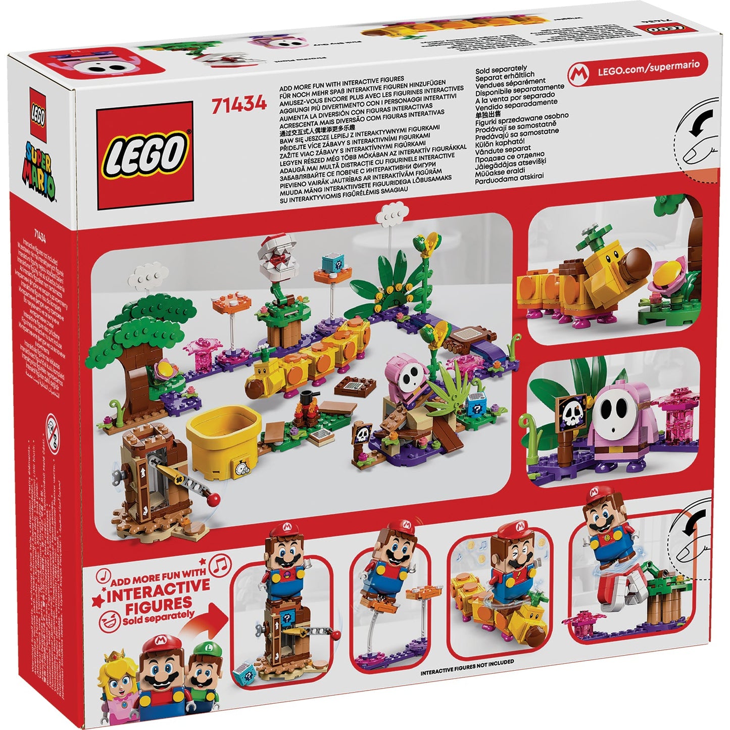 LEGO® Super Mario™ Soda Jungle Maker Set - Bộ Đồ Chơi Sáng Tạo Nintendo 71434 - LEGO
