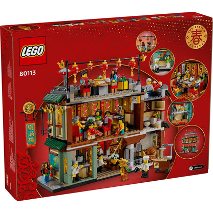 LEGO® Spring Festival Family Reunion Celebration - Bộ Lắp Ráp Nhà Hàng Tết Đoàn Viên - LEGO 80113