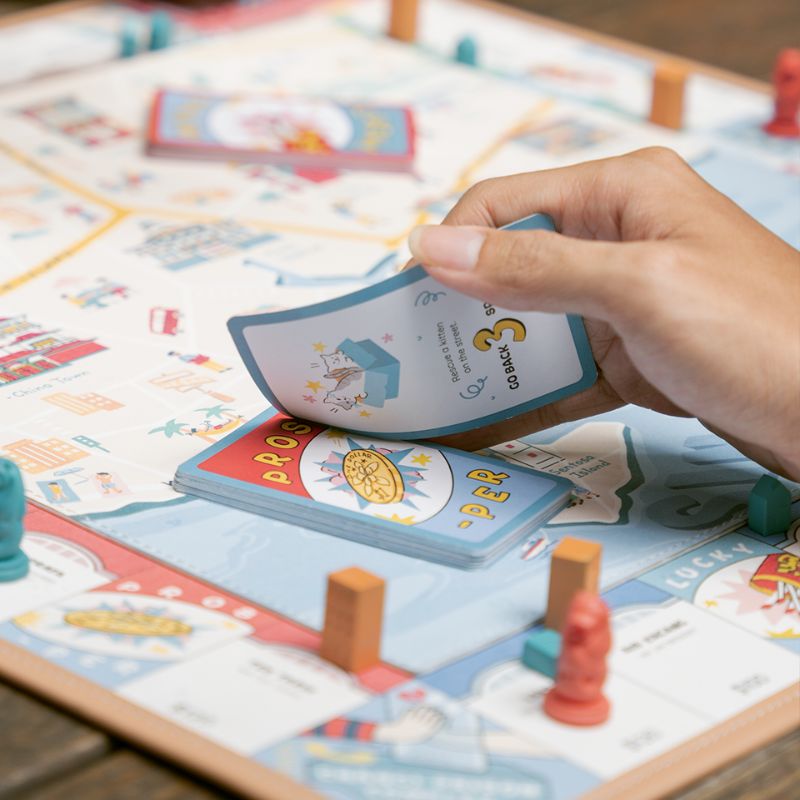 Cờ tỷ phú Singapore - Singanopoly Canvas