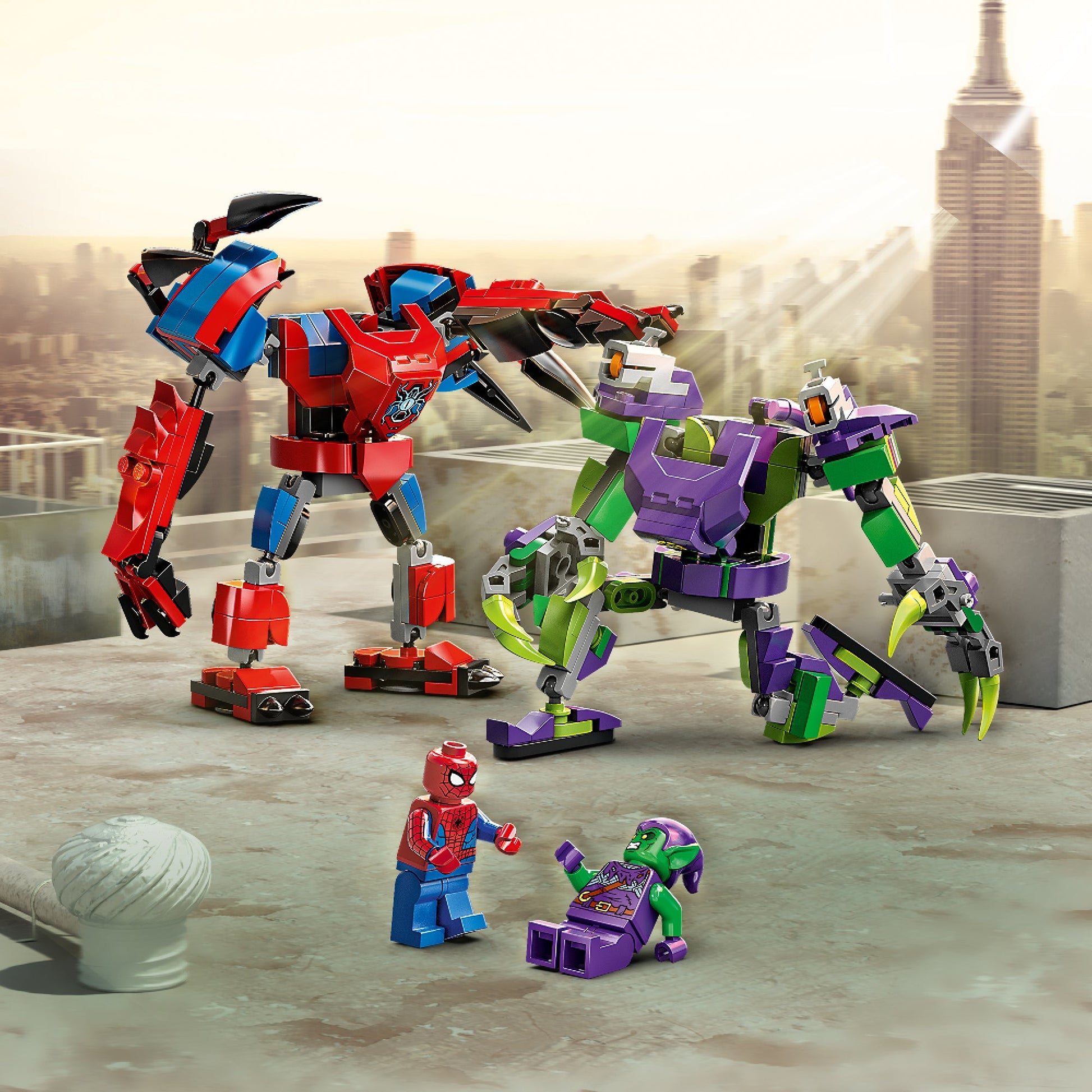 LEGO® Marvel Spider-Man & Green Goblin Mech Battle Đồ Chơi Lắp Ráp Robot Siêu Anh Hùng (76219) - Hình ảnh bổ sung 6