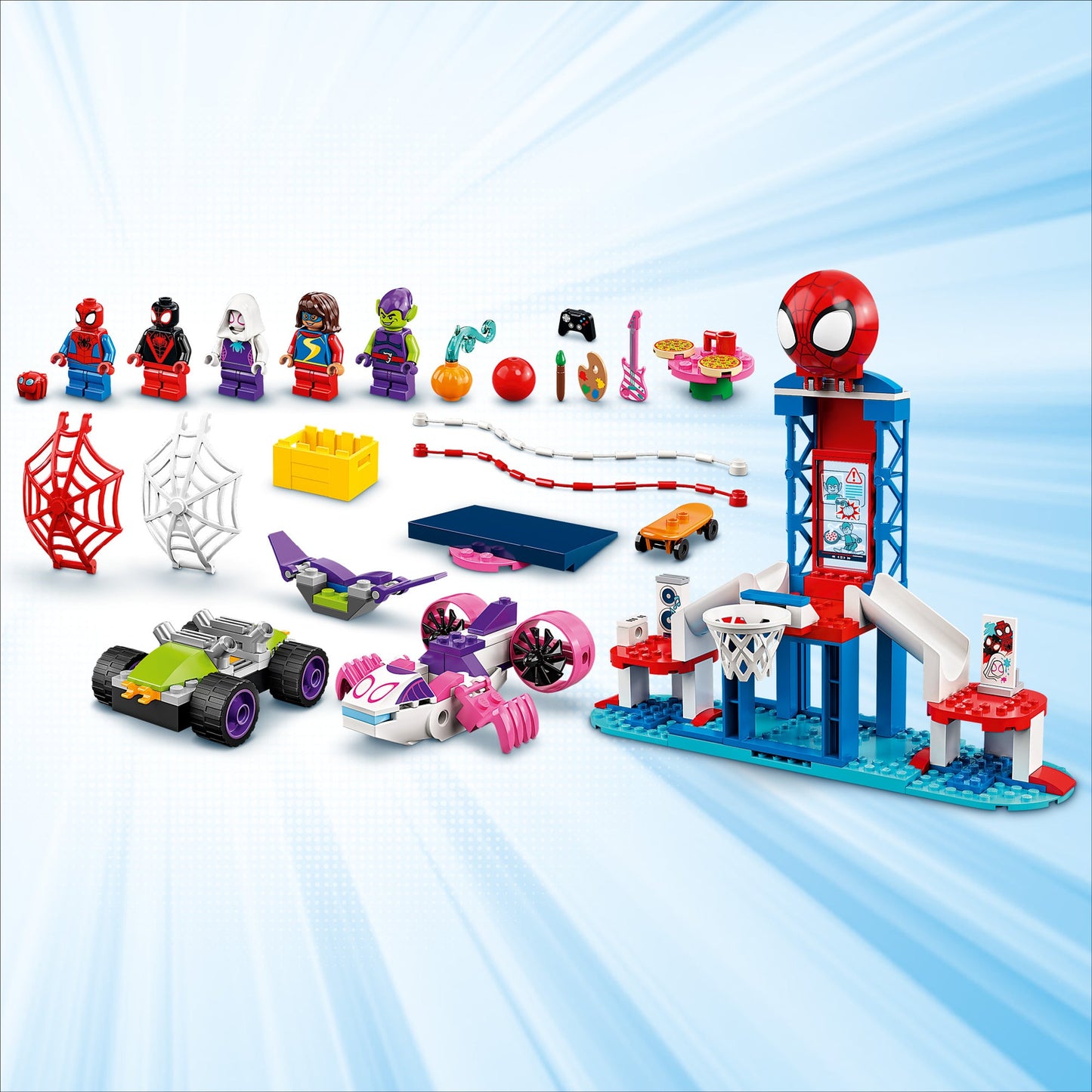 LEGO® Marvel Spider-Man Webquarters Hangout - Đồ Chơi Lắp Ráp Trụ Sở Nhện - LEGO 10784