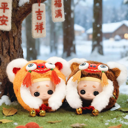NOOK TIGER-HEAD HAT PLUSH CHARM