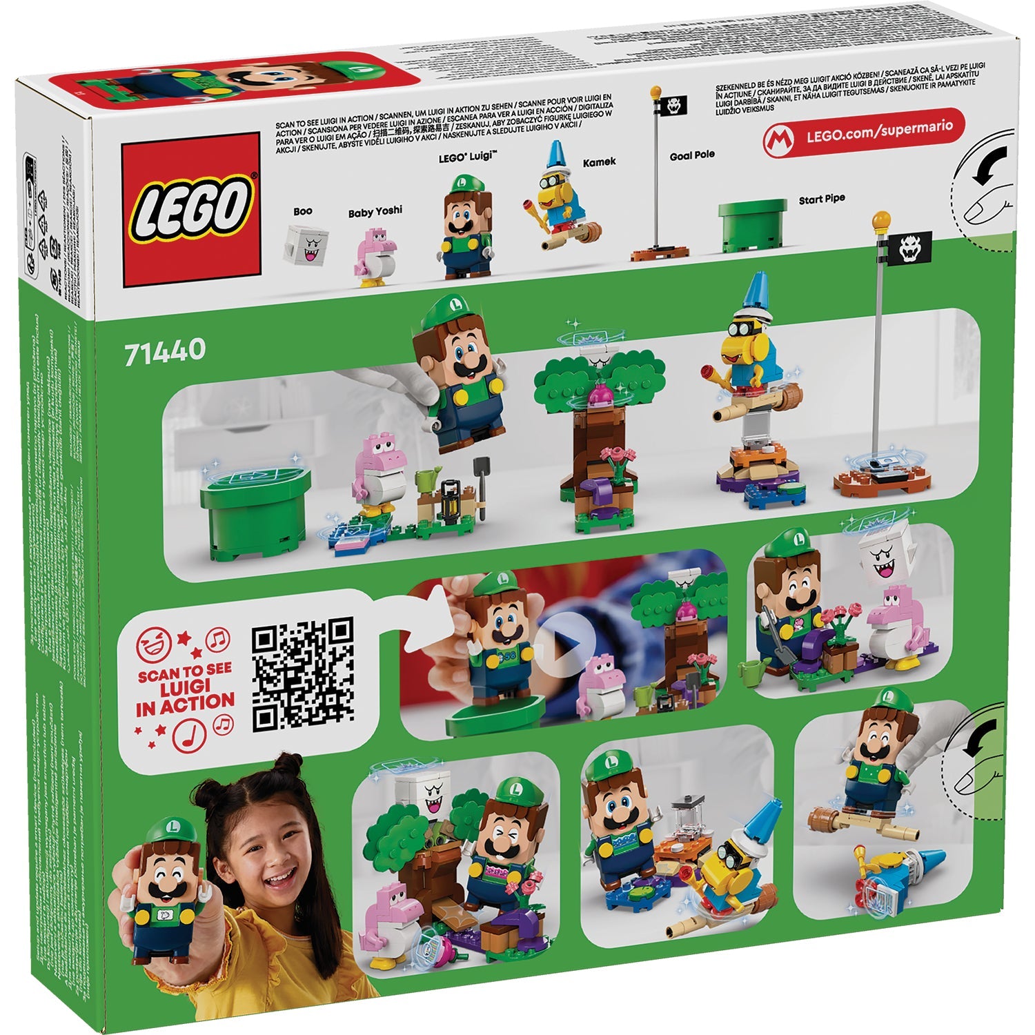 LEGO® Super Mario™ Adventures with Interactive LEGO® Luigi™ - Bộ Đồ Chơi Lắp Ráp Tương Tác LEGO 71440 LEGO - ảnh 6 - LEGO Set
