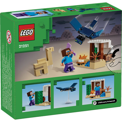LEGO® Minecraft® Steve's Desert Expedition - Đồ Chơi Lắp Ráp Chuyến Thám Hiểm Sa Mạc (21251) - LEGO LEGO - ảnh 2 - Lego