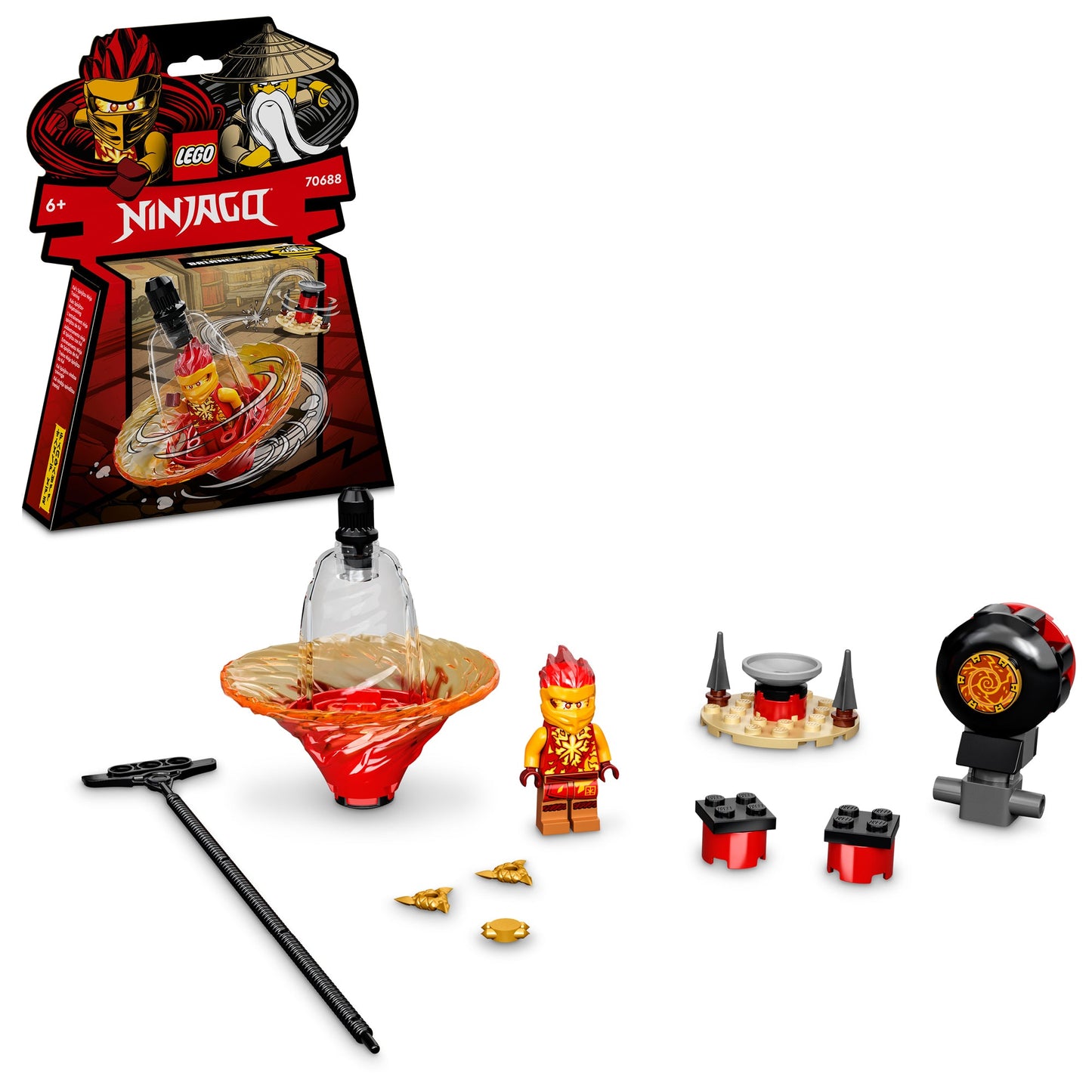 LEGO® NINJAGO® Kais Spinjitzu Ninja Training - Đồ Chơi Huấn Luyện Ninja LEGO 70688