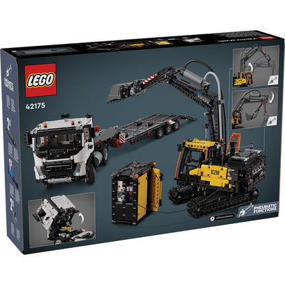 LEGO® Technic™ Volvo FMX Truck & EC230 Electric Excavator - Bộ Đồ Chơi Lắp Ráp Xe Tải & Máy Xúc Volvo 42175