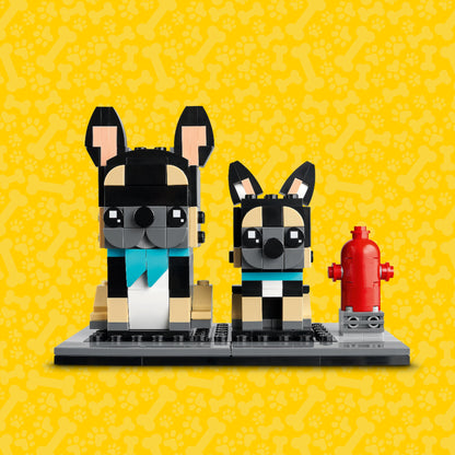 LEGO® BrickHeadz™ French Bulldog - Đồ chơi lắp ráp Chó Bulldog Pháp 40544 - Hình ảnh bổ sung 7