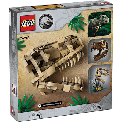 LEGO® Jurassic World™ Dinosaur Fossils: T. rex Skull - Đồ Chơi Lắp Ráp Mô Hình Đầu Lâu Khủng Long LEGO 76964 - Hình ảnh bổ sung 9