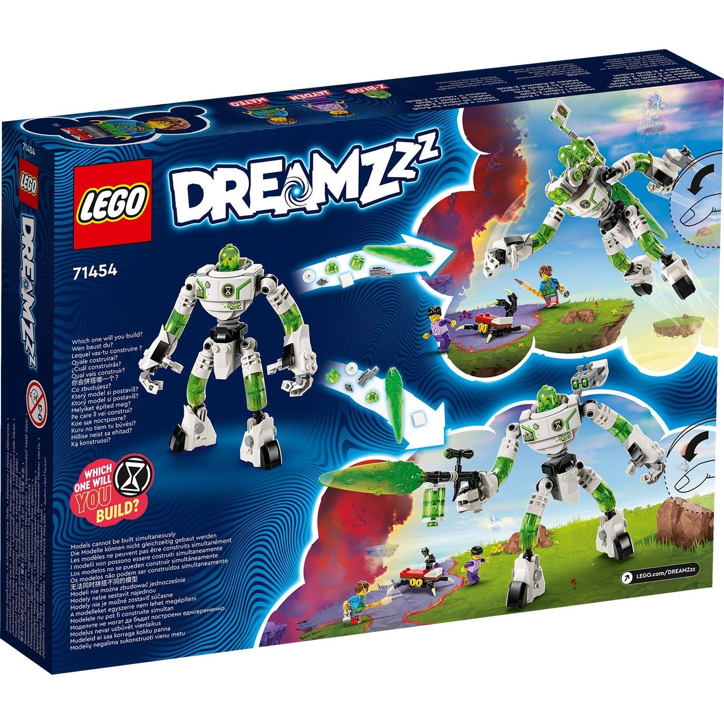 LEGO® DREAMZzz™ Mateo and Z-Blob the Robot - Bộ Đồ Chơi Lắp Ráp Robot Z-Blob 71454 LEGO - ảnh 4 - Building Sets