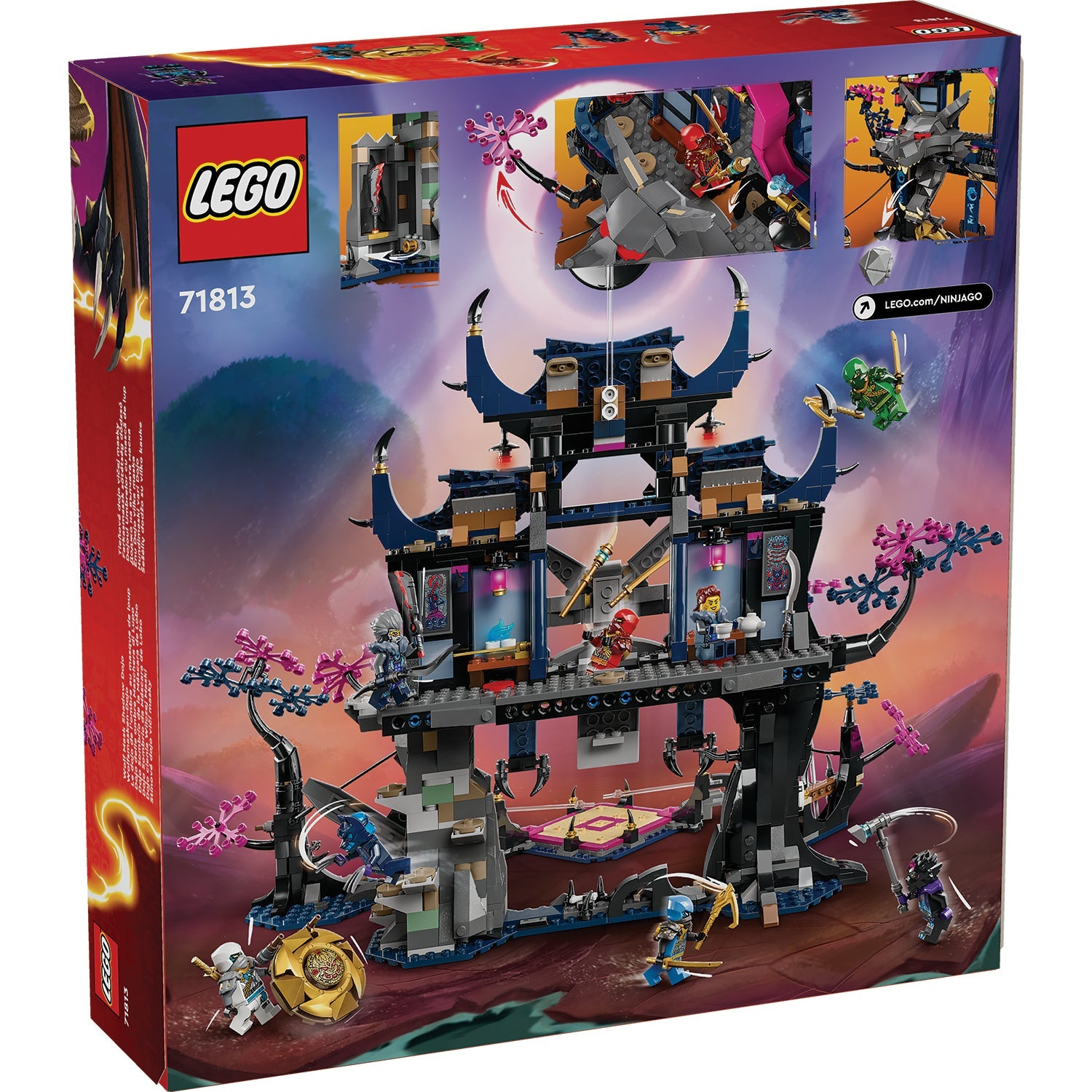 LEGO® NINJAGO® Wolf Mask Shadow Dojo Mô Hình Võ Đường Sói Bóng Tối Chính Hãng LEGO 71813 LEGO - ảnh 3 - LEGO Sets