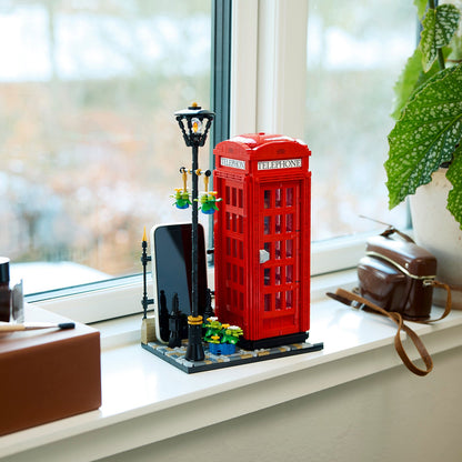 LEGO® Ideas Red London Telephone Box - Mô hình Bốt Điện Thoại London (21347) - LEGO LEGO - ảnh 1 - Building Set