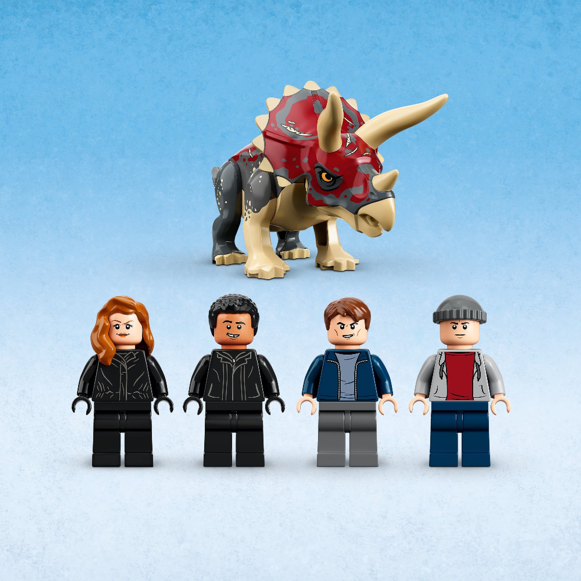 LEGO® Jurassic World Triceratops Pickup Truck Ambush - Bộ Lắp Ráp Xe Bán Tải Phục Kích Khủng Long - LEGO 76950 LEGO - ảnh 3 -