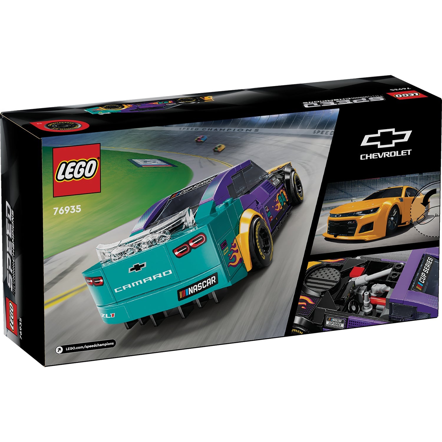 LEGO® Speed Champions NASCAR® Next Gen Chevrolet Camaro ZL1 - Đồ chơi lắp ráp mô hình xe đua (76935) LEGO - ảnh 5 - Lego Spee